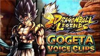 All Gogeta Voice Clips • Dragon Ball Legends • Voice Lines (Sean Schemmel) - ENGLISH
