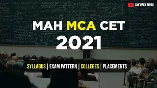 MAH MCA CET 2021 🔥🔥🔥 | Дата экзамена | Схема | КОЛЛЕДЖИ | Программа для получения допуска 😱🔥