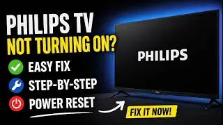 Fix Black Screen on Phillips Smart TV