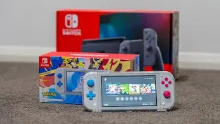 Nintendo Switch Lite Pokemon Limited Edition - Unboxing and Initial Impressions