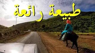 طريق بين بن سليمان و بئر النصر (متعة النظر فصل الربيع)