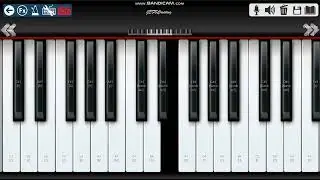 Major Scale and its 7 modes in key C in piano10 #piano10