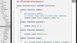 insert data | laravel project bangla _06(A)