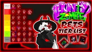 Ranking EVERY Pet In Hunty Zombies (Ultimate Tier List)