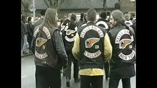 Hells Angels begrafenis - (Funeral) 2000 Holland
