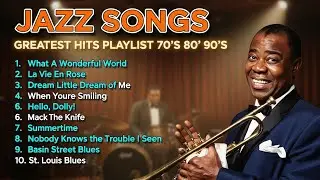 Oldies Jazz Hits 🎷 Greatest Jazz Songs 50's 60's 70's Compilation : Frank Sinatra, Ray Charles