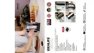 IDEALIFE - Professional Hand Mixer IL-221B (Brosur Video)