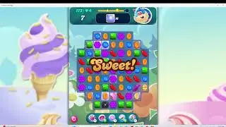 Candy Crush Saga SUPER HARD Level 173 | No Boosters | Step-by-Step F2P Walkthrough with Audio Tips 🎧