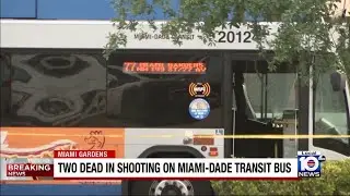 Driver detained after 2 killed in shooting aboard Miami-Dade Transit bus