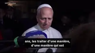 Pape L&eacute;on XIV : &laquo;Chaque pays a le droit de d&eacute;terminer qui entre sur son territoire.&raquo;