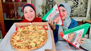 اتحديت شيماء علي البيتزا🍕والكريب  والعقاب كانت هتعورني😭