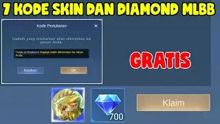 7 KODE REDEEM SKIN GRATIS MLBB DAN KODE REDEEM DIAMOND GRATIS MOBILE LEGENDS TERBARU JANUARI 2026