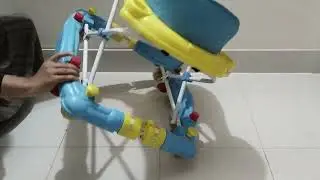 How to fold a Baby Walker !! Folding of Baby Walker.