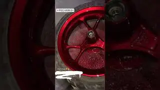 REPAINT VELG std NMAX RED CANDY🔴💯 #repaint #velg #repaintvelg #nmax #pekanbaru #painting