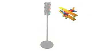 Traffic Signal & Crosswalk Lights Playset - The Magic Toy Shop