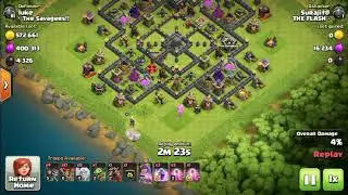 Dark Elixir loot Army at th 9✌