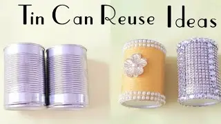 Tin can reuse ideas/diy/easy recycle tin can designs