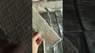 Ceramic fiber tape attached to aluminum foil, thermal reflective ceramic fiber cloth