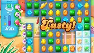 Candy Crush Soda Saga Level 846 NO BOOSTERS