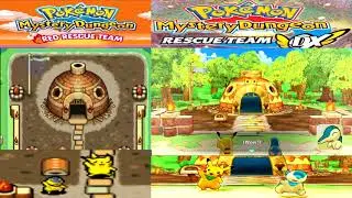 Pok&eacute;mon Mystery Dungeon: Rescue Team DX (GBA VS. Switch) Gameplay Comparison - Prologue (Part 1)