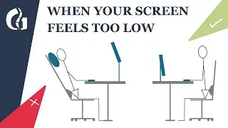 When Your Monitor Feels Too Low (It&rsquo;s Not Always The Screen Height)