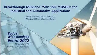 Breakthrough 650V and 750V &alpha;SiC MOSFETs for Industrial and Automotive Applications