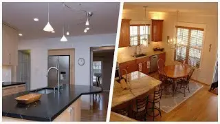 75 Orange Floor Kitchen With Light Wood Cabinets Design Ideas You'll Love ♡