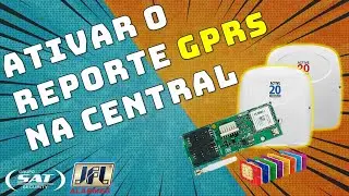 Como configurar a conexão GPRS nas centrais JFL alarmes