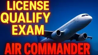 ✈️ AIRLINE COMMANDER &ndash; LICENSE EXAM QUALIFY🛫#AirlineCommander#FlightSimulator#PilotExam #LicenseExam