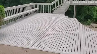 Taylor Mill , KY Deck Painted with worlds toughest deck armor