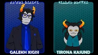 Hiveswap Friendsim Volume 12 - Galekh Xigisi & Tirona Kasund | Goat Dad and Propaganda Memes