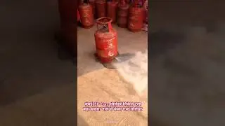Hp gas Cylinder leakage&nbsp; 🤯 ।&nbsp; &nbsp; &nbsp; #shorts&nbsp;