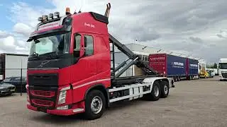 4228 Volvo FH500 6x2 Globetrotter XL Euro6 -  AJK Haakarm Systeem 25T - Vangmuil - LiftAs