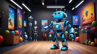 Six Dancing Robots Know Big and Small + More Nursery Rhymes & Kids Songs