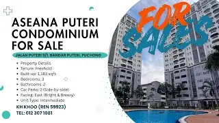 Aseana Puteri Condominium for Sales, Bandar Puteri, Puchong