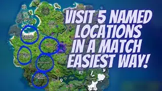 How to visit different named locations in a single match (5) *LEAKED* Week 2 Epic Quest Season 7