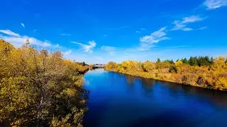 Virtual Ride - American River Bike Trail, Sacramento, Ca.