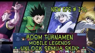 ROOM TURNAMEN MOBILE LEGENDS 2025 || cara main di room turnamen mobile legends terbaru eps 296