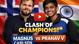 Magnus Carlsen Vs Pranav V l Blitz Chess 3+0 l January 21, 2026.