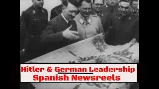 WWII GERMAN NEWSREELS  HITLER MEETS ANTONESCU, ROMMEL, PAVELIC   HELDENGEDENKTAG IN BERLIN  XD24035
