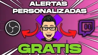 😍 ALERTAS personalizadas animadas GRATIS 😍 Tutorial para Twitch 2023