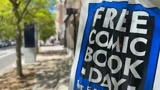 Hunting For Comic Books On Free Comic Book Day!