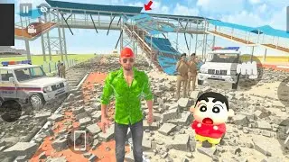 Franklin ke railway station ko yah Kya Ho Gaya in Indian Theft Auto simulator 🥺 railway station 