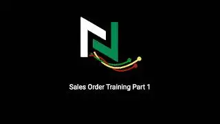 Sales Order Training Part 1