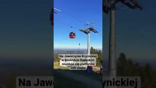 🏔️ Platforma 360 na Jaworzynie Krynickiej #g&oacute;ry #podr&oacute;że #podr&oacute;żepopolsce #polskieg&oacute;ry #krynica