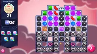 Candy Crush Saga LEVEL 2624 NO BOOSTERS (new version)🔄✅