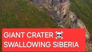 The Batagaika Mega Slump of Siberia - The ever expanding Permafrost Melt Crater