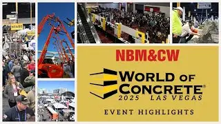 World Of Concrete 2025, Las Vegas - Event Highlights by NBM Media #lasvegas #woc2025 #woc
