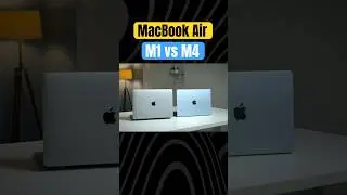 MacBook Air M1 vs M4 Speed Test, Battery, Display Comparison 🔥 #macbook #macbookairm4
