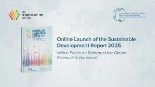 Online Launch of the Sustainable Development Report 2025